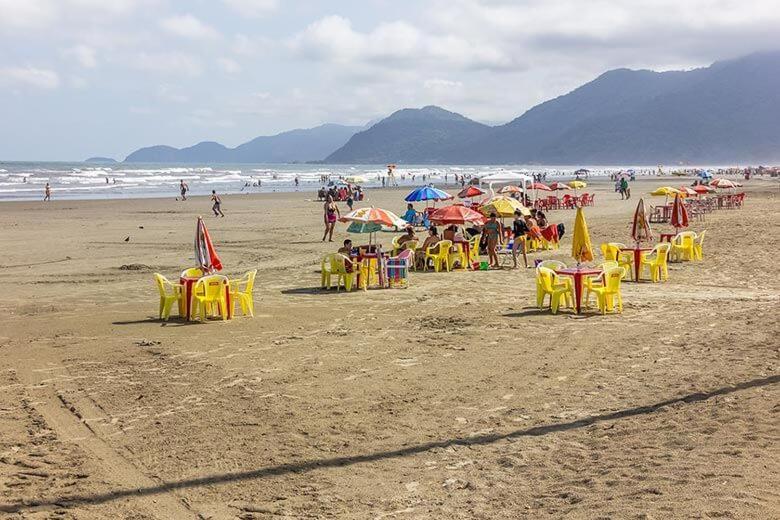 Casa 200M Da Praia 3 Dorm. P/ 12 Pessoas Villa Peruíbe Kültér fotó